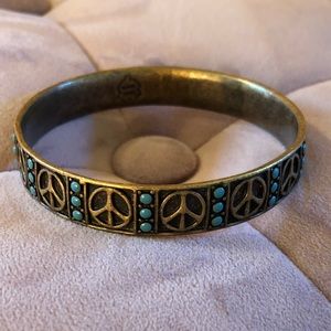 Lucky Brand Peace Bracelet